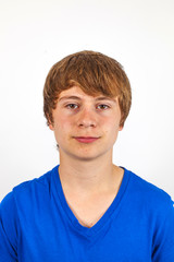 Fototapeta premium portrait of handsome teenager