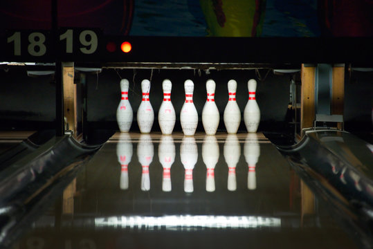 Piste de bowling