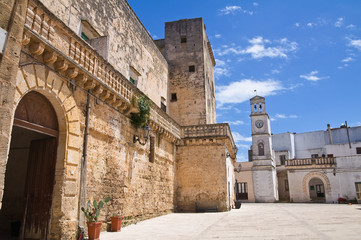 Naklejka premium Castle of Felline. Puglia. Italy.