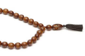 Wooden rosary
