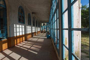 Fototapeta premium Antiguo balneario en desmantelado