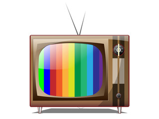 old television