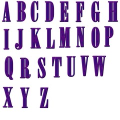 ABC Bodori Mosaik lila