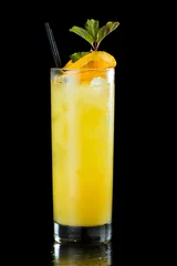 Fotobehang organic orange juice © wollertz