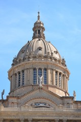 Cupula del museo MNAC. Barcelona
