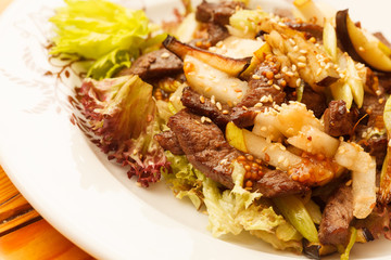 beef with vegetables