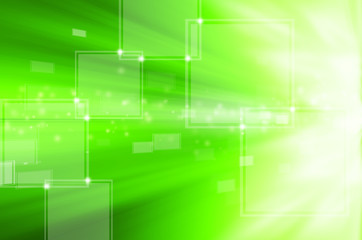 abstract green technology background