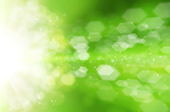 Abstract green technology background.