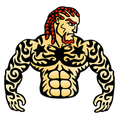 Tattoo man