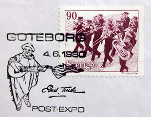 Wind Band Stamp