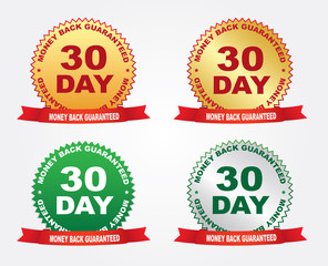 Labels - Money back guaranteed