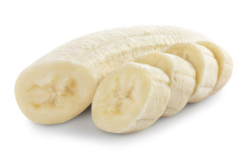 sliced bananas