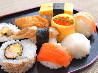 寿司の盛り合わせ