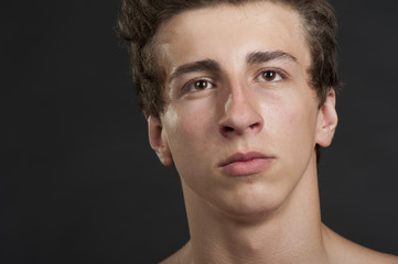 Naklejka premium Portrait of a young guy