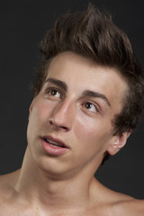 Fototapeta premium Portrait of a young guy