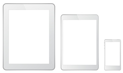 White Technology Gadgets