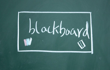 Obraz premium blackboard