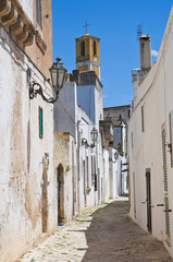 Alleyway.  Felline. Puglia. Italy.