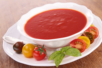 cold gazpacho soup