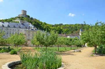 Village de La Roche Guyon, potager du château
