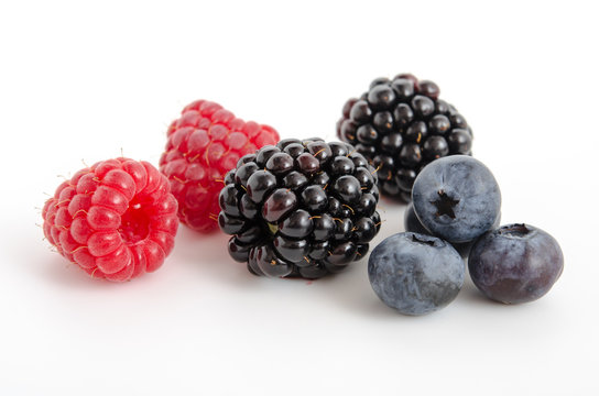 Himbeeren, Brombeeren, Blaubeeren