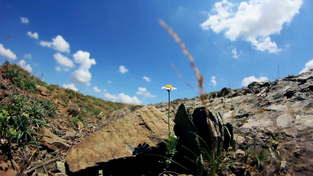 Extremely old rocky plateau (timelapse)