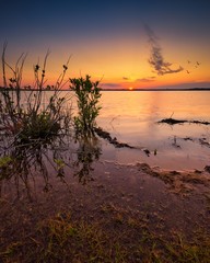 Obraz premium Texas Lake Sunrise