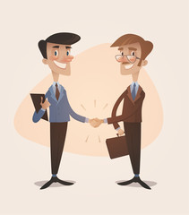 Business retro background