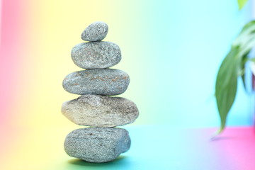 symbolischer Steinturm