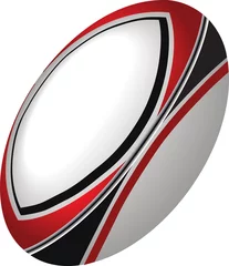Foto auf Acrylglas Ballsport Rugby Ball