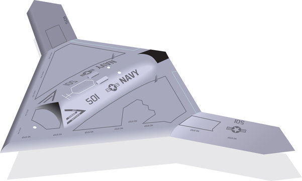 X-47B Unmanned Strealth Aircraft