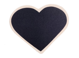 heart shape chalk board