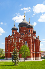 Cathedral of the Dormition (1902) in Tula city, Russia