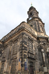 Fototapeta na wymiar Кафедральный Собор в Дрездене