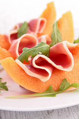 melon and parma ham