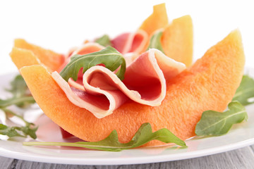 melon and parma ham