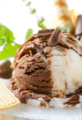 Ice cream dessert