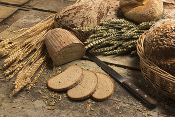Brotsorten -Sortiment