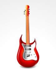 abstract glossy guitar