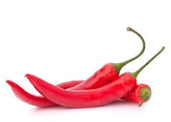 Hot red chili or chilli pepper