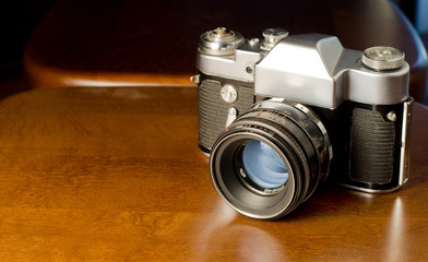 Old film camera