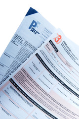 Obraz premium Dichiarazione dei redditi