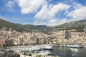 Fototapeta na wymiar Monte Carlo city property Monaco