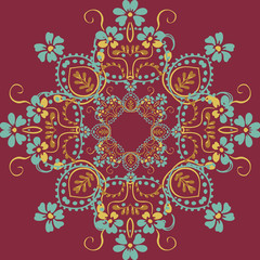 Seamless floral background