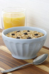 Delicious healthy breakfast