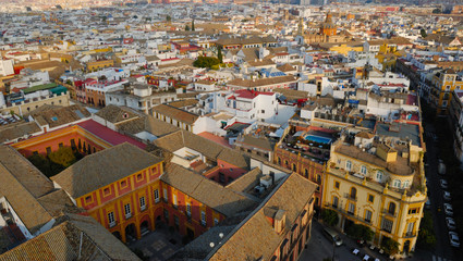 Fototapeta na wymiar Panoramic of Seville