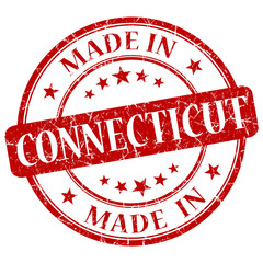 made in connecticut red stamp