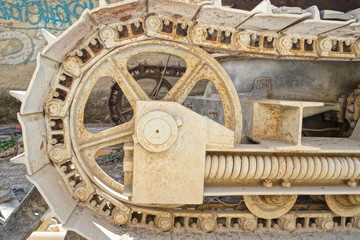 old machine backround