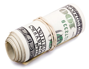 Roll of 100 US$ Bills