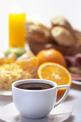 coffee  with breakfast